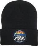 Czapka zimowa z logo Basket Hills - czarna