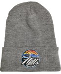 Czapka zimowa z logo Basket Hills - szara