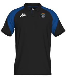 Polo Kappa LANETTO z logo BH Bielsko-Biała - czarna