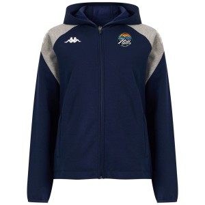Bluza damska Kappa LIANTAZI z logo BH Bielsko-Biała - blue marine